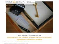 bode-comp.de Webseite Vorschau