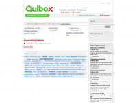 quibox.de Webseite Vorschau