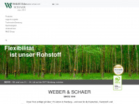weber-schaer.com Webseite Vorschau