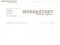 werkundstadt.de Webseite Vorschau