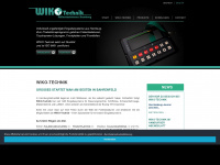 wiko-technik.de Webseite Vorschau