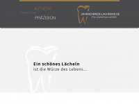 zahnschmiede-lachmund.de Webseite Vorschau
