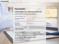 praxis-kern.com Webseite Vorschau