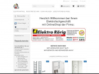 elektro-roerig.de Webseite Vorschau