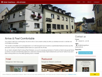 hotel-gasthaus-altebruecke.de Webseite Vorschau