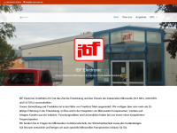 ibf-electronic.de Webseite Vorschau