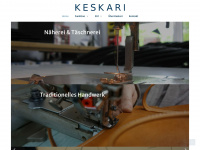 keskari.de Webseite Vorschau