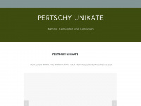 pertschy-unikate.de Webseite Vorschau