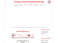 tsc-rot-weiss-bad-hersfeld.de Webseite Vorschau