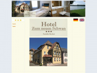 hotel-zum-neuen-schwan.de Webseite Vorschau