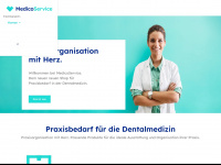 medico-service.de Webseite Vorschau