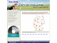 dent-24.de Webseite Vorschau