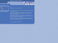 auttec.eu Webseite Vorschau