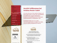 holzbau-reuter.com Webseite Vorschau
