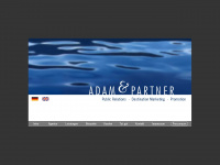 adam-partner.de Webseite Vorschau