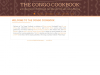 congocookbook.com Webseite Vorschau
