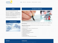 adiva-immobilien.com Webseite Vorschau