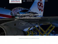 aerotruck.de Webseite Vorschau
