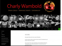 charly-wambold.de Webseite Vorschau
