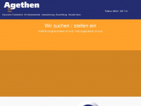 agethen-gmbh.de Webseite Vorschau