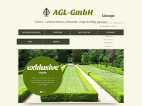 agl-gartenbau.de Webseite Vorschau