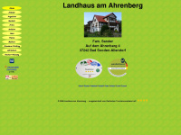 ahrenberg.de Webseite Vorschau