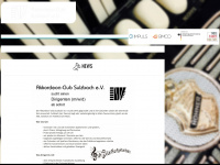 akkordeon-club-sulzbach.de Webseite Vorschau