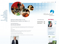 musikschule-frankfurt.de Webseite Vorschau