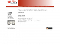 alban-laubach.de Webseite Vorschau