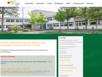 alexander-schmorell-schule.de Webseite Vorschau