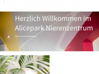 alicepark.de Webseite Vorschau