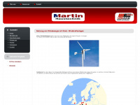 martin-haustechnik.com Webseite Vorschau