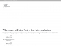 projekt-design.com Webseite Vorschau