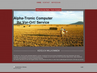 alpha-tronic.de Webseite Vorschau