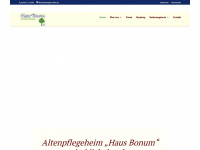 haus-bonum.de Webseite Vorschau