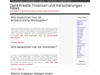 finanz-blog.org Webseite Vorschau