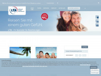 lta-reiseschutz.de Webseite Vorschau
