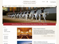 viennaclassic.com Webseite Vorschau