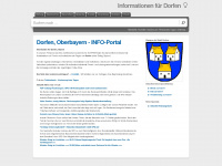 look-at-dorfen.de Webseite Vorschau