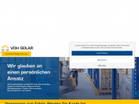 vdh-solar.de Webseite Vorschau