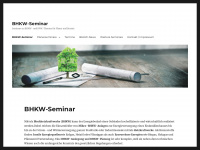bhkw-seminar.de Webseite Vorschau