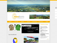 klimabuendnis.net Webseite Vorschau