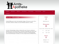 amts-apotheke.de Webseite Vorschau