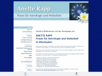 anette-rapp.de Webseite Vorschau