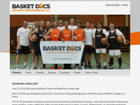 basketdocs.de Webseite Vorschau
