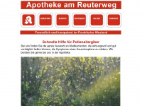 apotheke-am-reuterweg.de Webseite Vorschau