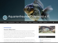 aquarienfreunde-odenwald.de Webseite Vorschau
