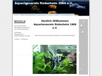 aquarienverein-ruedesheim.de Webseite Vorschau