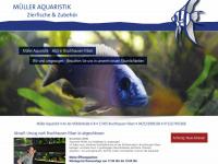 aquaristik-mueller.de Webseite Vorschau