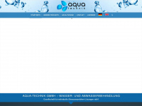 aqua-technik.de Webseite Vorschau